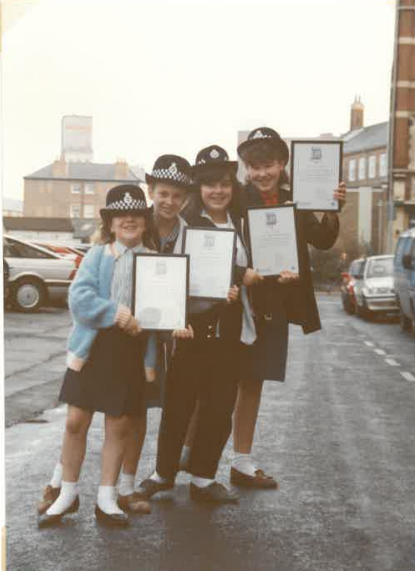 1989 Lifestyle team with their certificates