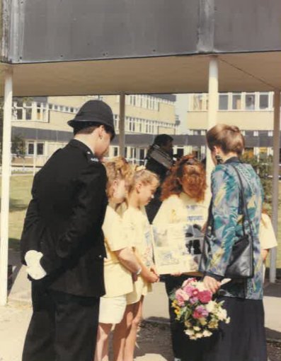 The Action Girls & PC Peter Beadle